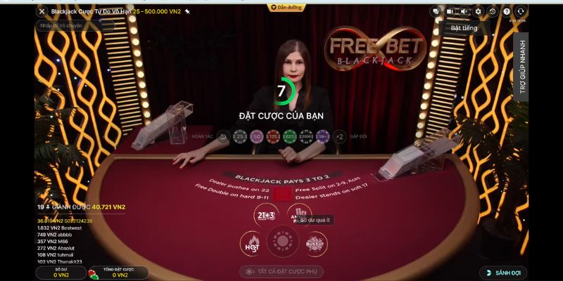 Cách chơi blackjack online