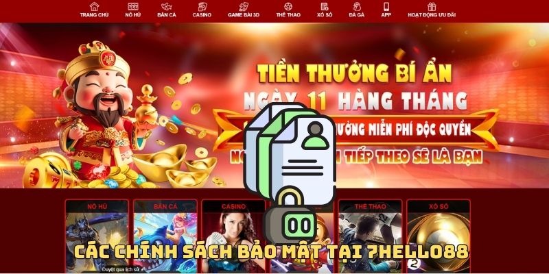 Các chính sách bảo mật tại 7Hello88