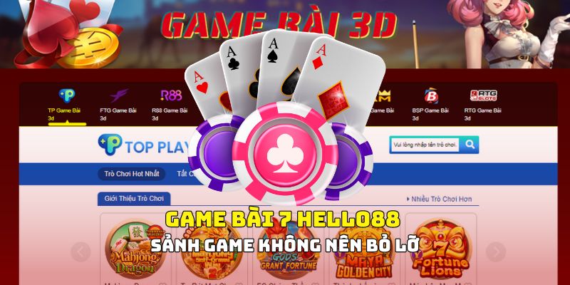 Bật mí chơi game bài 7 hello88 luôn thắng