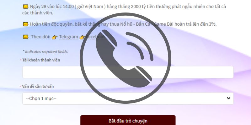 Hai cách liên hệ 7Hello88 thuận tiện